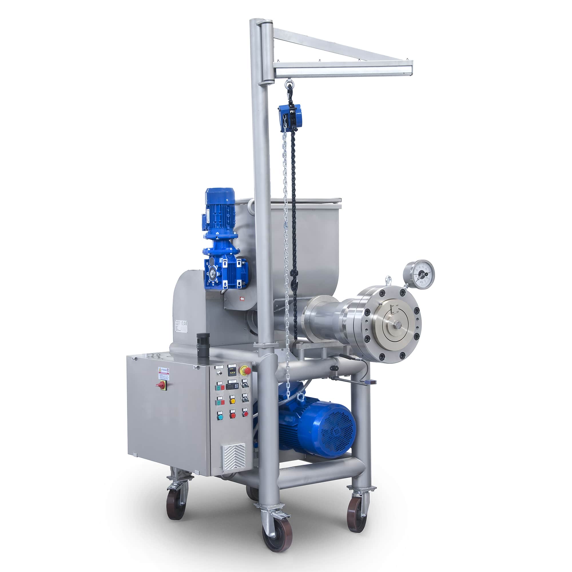 pressa-orizzontale pasta-extrusion-press